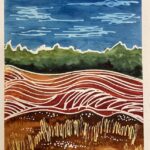 farm land melody watercolourby Lauren McKinley Renzetti