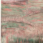 scratchy notes, acrylic on paperby Lauren McKinley Renzetti