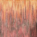 still layers 1 acrylic on canvas by Lauren McKinley Renzetti