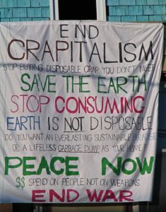 G20 Sign at Lauren MckInley Renzetti's house