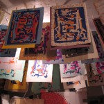 prints hanging to dry by Lauren McKinley Renzetti
