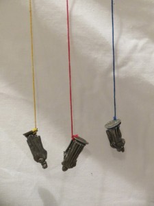 Men Dangling Below Journey of Blue,Red & Yellow by Lauren McKinley Renzetti