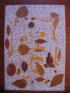 Ohm - collage by Lauren McKinley Renzetti