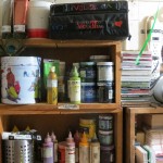 painting supplies by Lauren McKinley Renzetti