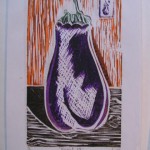 Eggplant 3/4 by Lauren McKinley Renzetti