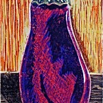 Austere Eggplant by Lauren McKinley Renzetti