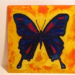 17. Butterfly 10 x 10 $40 by Lauren McKinley Renzetti