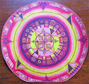 Mandela Group Drawing, corporate workshops by Lauren McKinley Renzetti