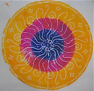 Mandela Print, corporate workshops by Lauren McKinley Renzetti