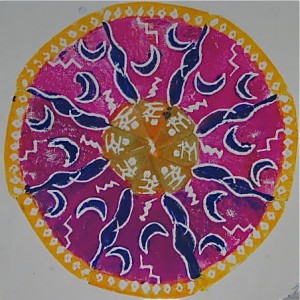 Mandela Print, corporate workshops by Lauren McKinley Renzetti