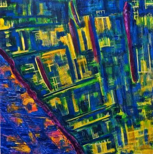 Computer Chip by Lauren McKinley Renzetti