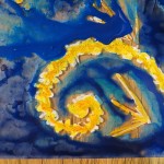 close up of solar egg in making by Lauren Renzetti