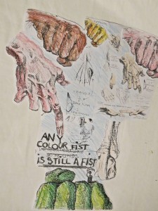 Any Colour Fist Is still a Fist, by Lauren McKinley Renzetti