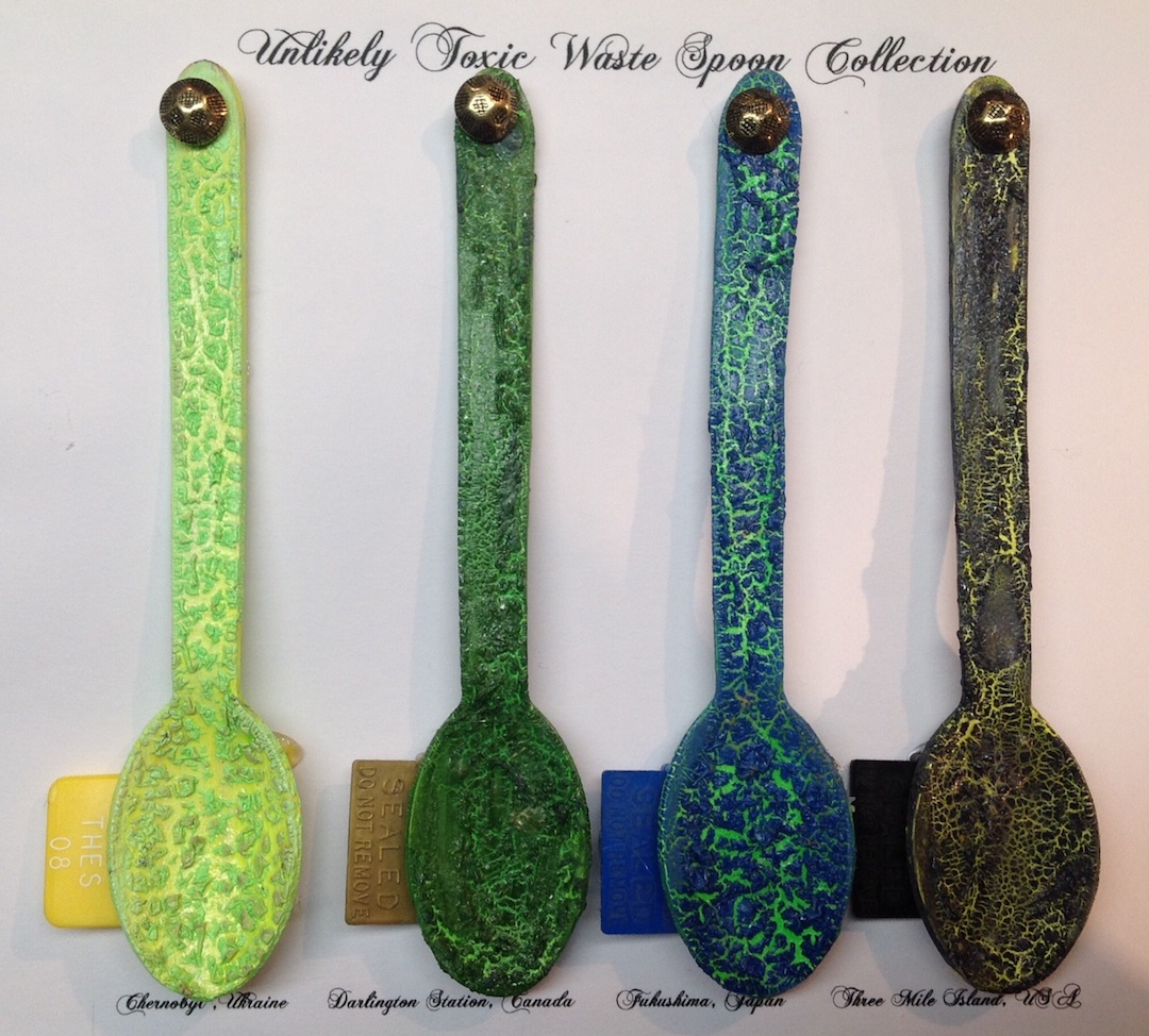 USC- Toxic Waste Spoon Collection by Lauren McKinley Renzetti