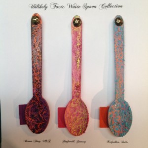 toxic waste spoon 2 by Lauren McKinley Renzetti