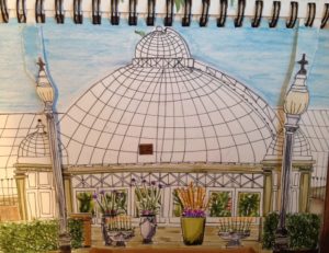 outside allen gardens by lauren renzetti