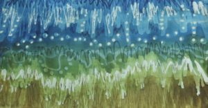 Grass by Water , card by Lauren McKinley Renzetti