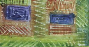 Wavy Quilt- card by Lauren McKinley Renzetti