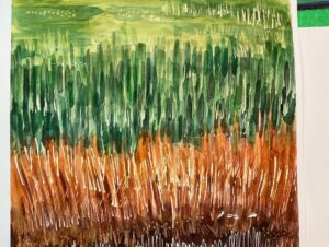 grace filled meadow 11 x 16 watercolour by Lauren McKinley Renzetti