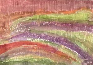 grasses on prince of whales 1/9/2022 watercolourby Lauren McKinley Renzetti
