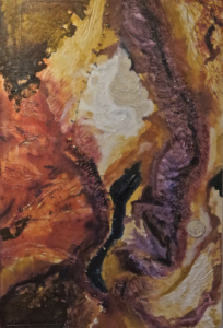 Eldorado Mexico2012 acrylic and detritus by lauren mckinley renzetti