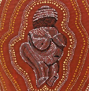 SOLD venus of willendorf by lauren mckinley renzetti