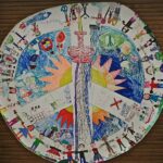 Toronto is a Peaceful City by Hawthorne II Bilingual School, Toronto, grade 2 made this poster , grade 1-6 created signs flags, posters hats and did a parade for peace day, organized by lauren renzetti