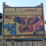 Cycle of the Life -Moth Painting- 4’ x 5’, acrylic, over 100 participants, Unicamp - design by lauren renzetti -2014