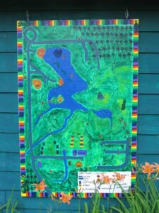 map of unicamp 2005 4'x 6' by lauren renzetti