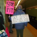 actions agains the mega quarry 2007 lauren mckinley renzetti in her favourite hat