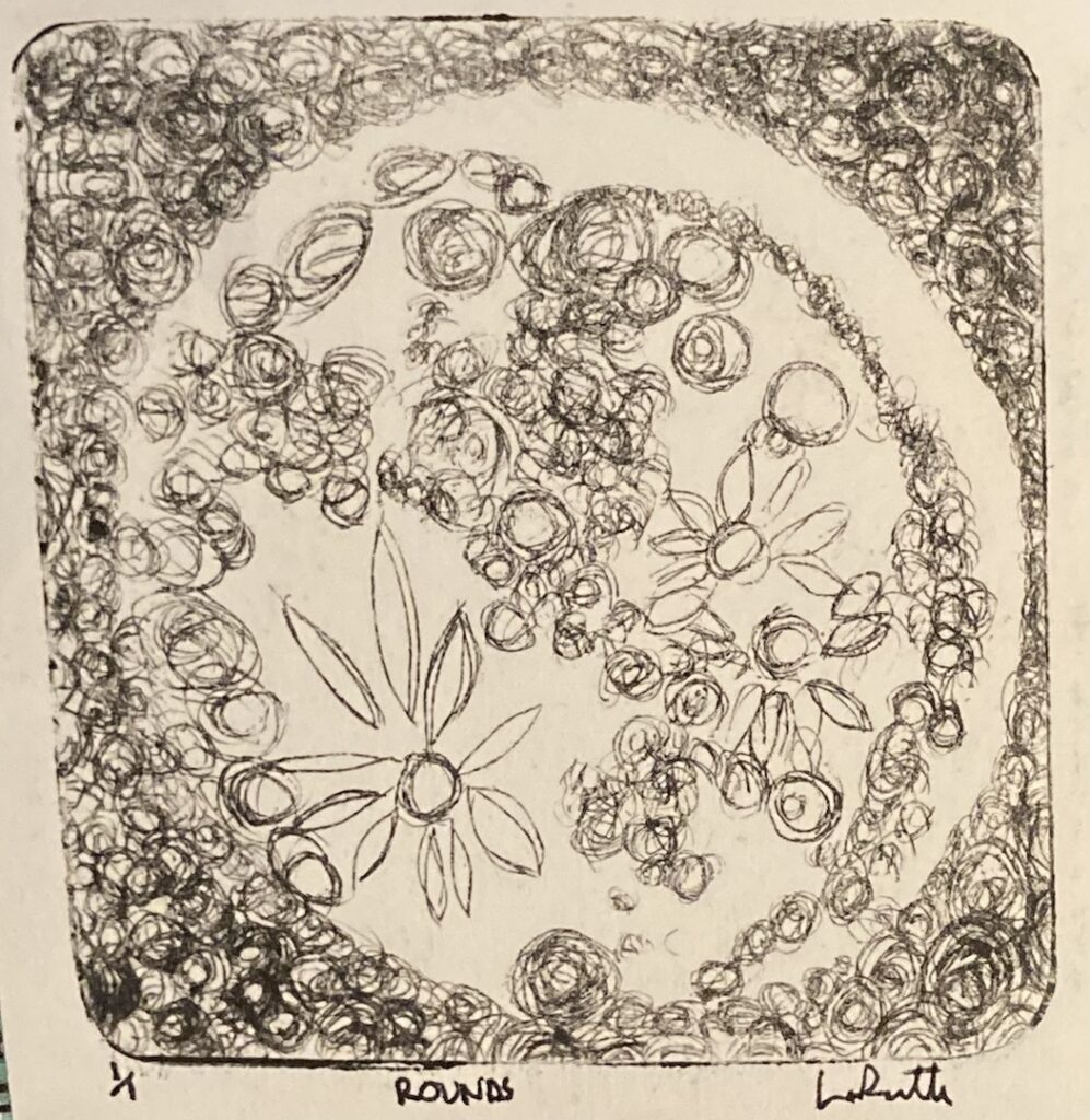 rounds intaglio moon lauren mckinley renzetti