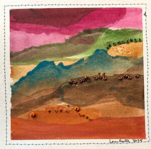 Bead Scape I by Lauren McKInley Renzetti