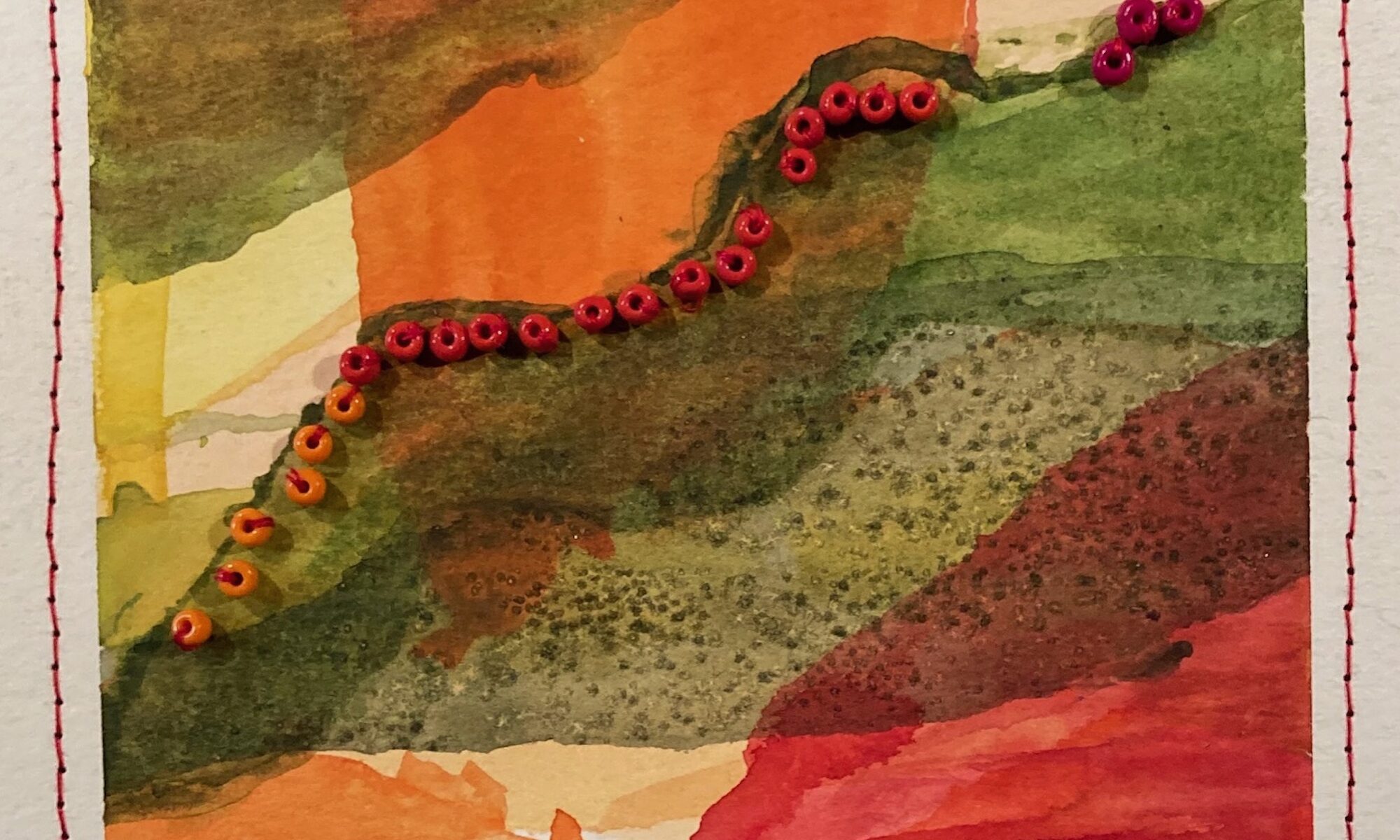 Bead Scape V by Lauren McKInley Renzetti