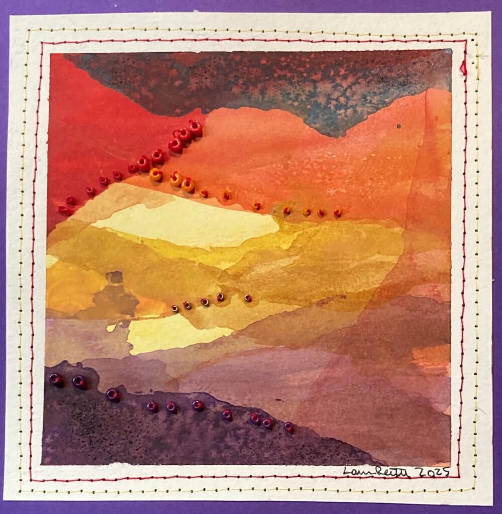 Bead Scape VI by Lauren McKInley Renzetti
